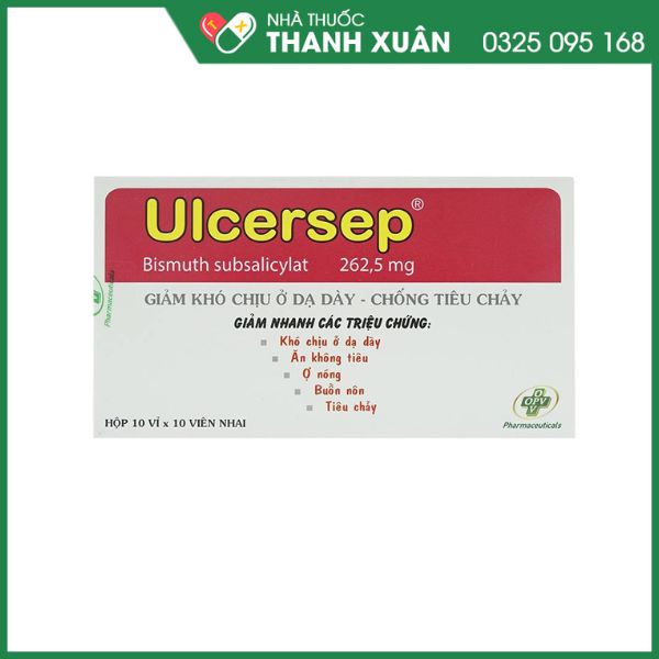 Ulcersep chữa bệnh tiêu hóa